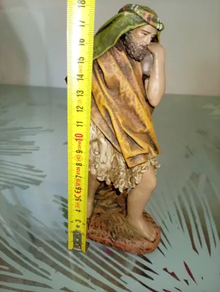 Figuras de belén entelada