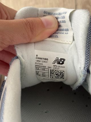 New Balance 997H Azules y blancas. 