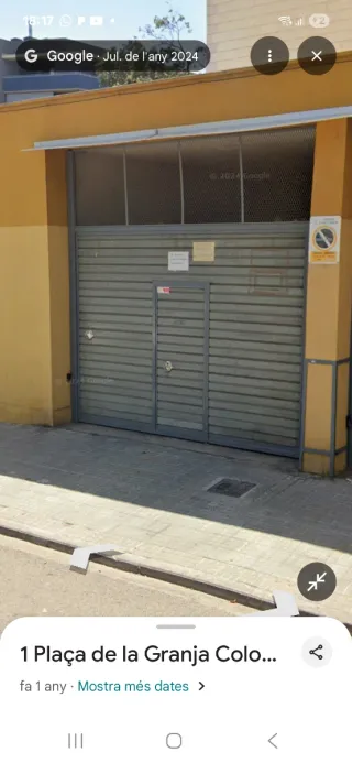 Garaje en en el Prat de Llobregat 