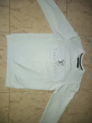 Sudadera Louis Vuitton Blanca talla S