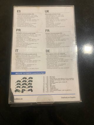 Cargador Universal para portátiles CoolBox