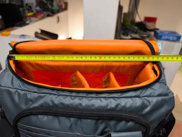 Borsa fotografica con fantasia Keith Haring