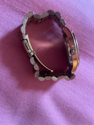 Reloj Marea Dorado y Marrón con Circonitas