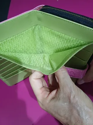 Cartera Tous Rosa y Verde