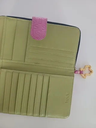 Cartera Tous Rosa y Verde