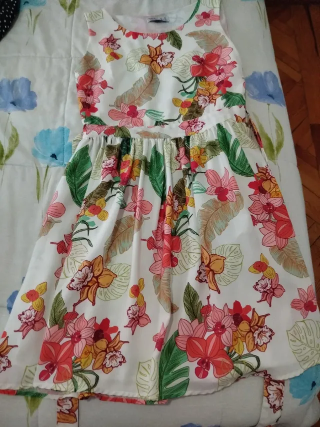 Vestido Verano Estampado Flores