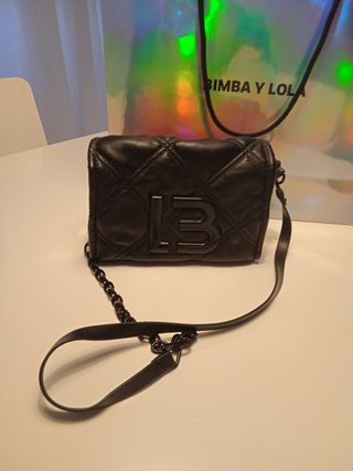 Bolso Bimba y Lola Negro Acolchado