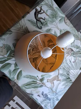 Lámpara infantil ositos beige