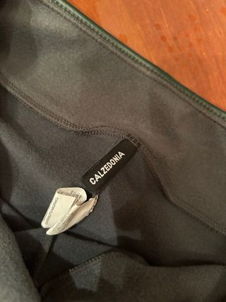 Leggings efecto piel verde oscuro