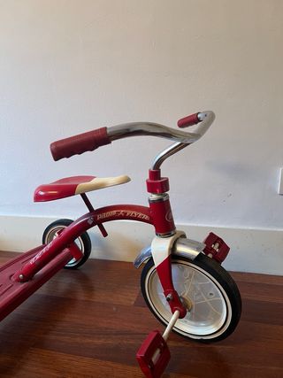 Triciclo Rojo Vintage Radio Flyer