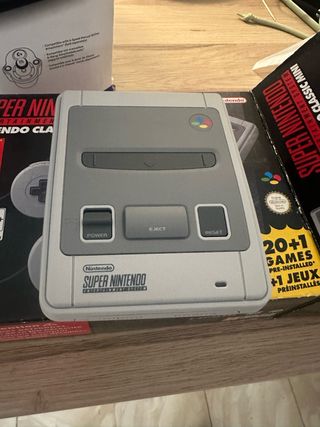 Nintendo Super Nintendo Classic Mini Gris 