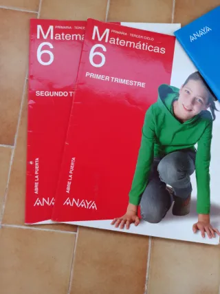 Matemáticas cuaderno 6° primaria