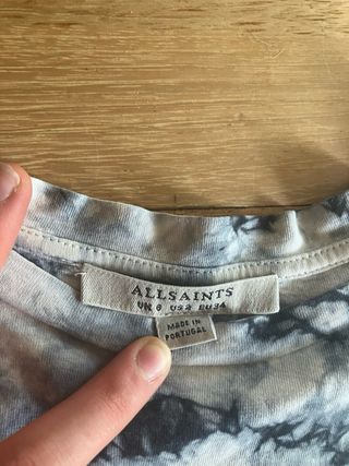 Pack 2 Camisetas AllSaints Tie-Dye