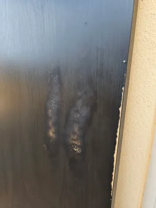 Escritorio Ikea Negro con Cajonera