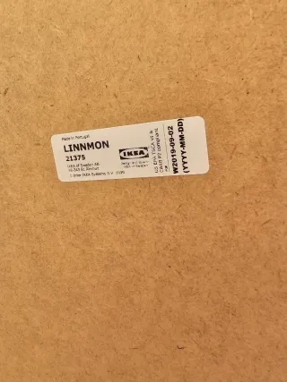 Escritorio Ikea Negro con Cajonera