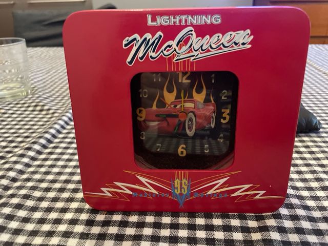 Relógio Carros Lightning McQueen
