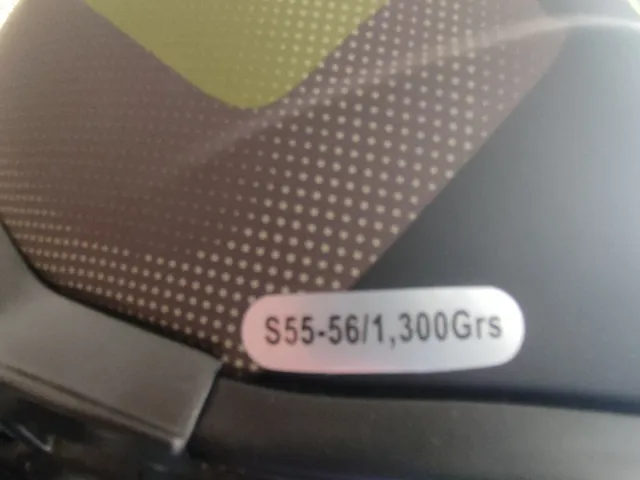 Casco Trial MOTS de niño Amarillo y Marrón