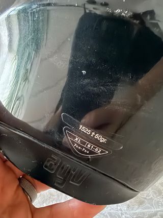 Casco Agv Integral Negro Talla XL