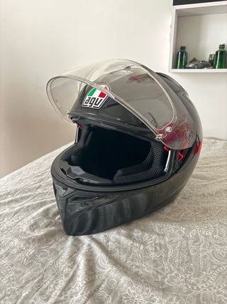 Casco Agv Integral Negro Talla XL