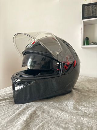 Casco Agv Integral Negro Talla XL