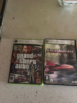 Pack 3 Juegos Xbox 360: GTA IV, Fatal Inertia, Kam