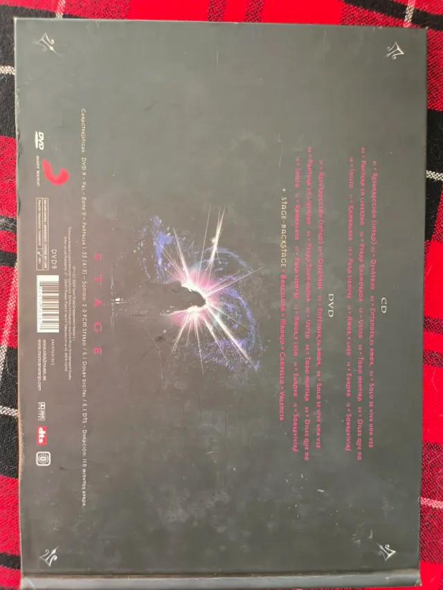 Mónica Naranjo Stage - En Vivo.CD+DVD+libro