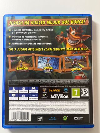 Crash Bandicoot N. Sane Trilogy PS4