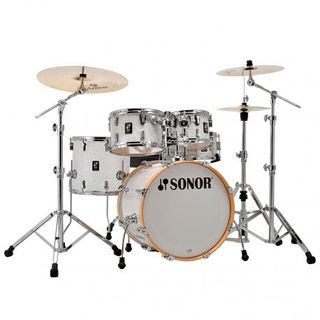 bateria acustica SONOR AQ1 Studio Piano White