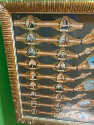Vitolas Puros Decavaro y Capote Enmarcadas