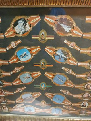 Vitolas Puros Decavaro y Capote Enmarcadas