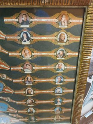 Vitolas Puros Decavaro y Capote Enmarcadas