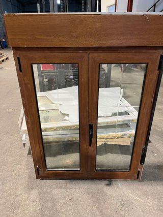 Puerta y ventana aluminio con persiana