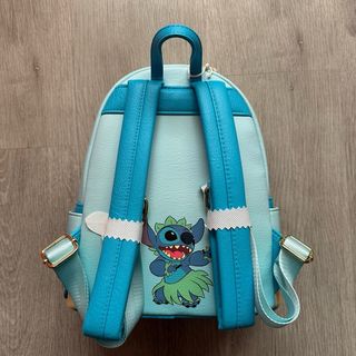 Loungefly, minimochila Stitch y Scrump, Disney.