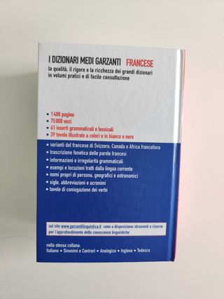 Dizionario francese Garzanti