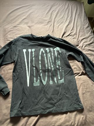 Camiseta VLONE manga larga negra