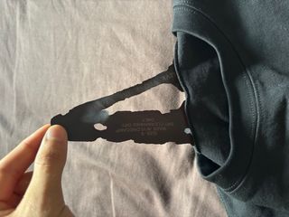 Camiseta VLONE manga larga negra