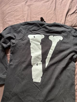 Camiseta VLONE manga larga negra