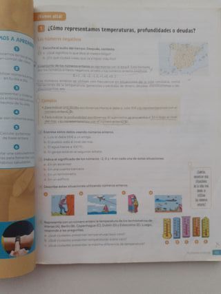 Libro de Matemáticas de 1° ESO.
