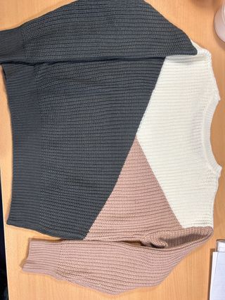 Jersey de punto multicolor