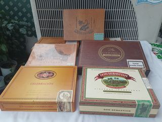 Vitolas y cajas puros