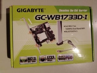 Tarjeta PCIe Gigabyte GC-WB1733D-I WiFi AC