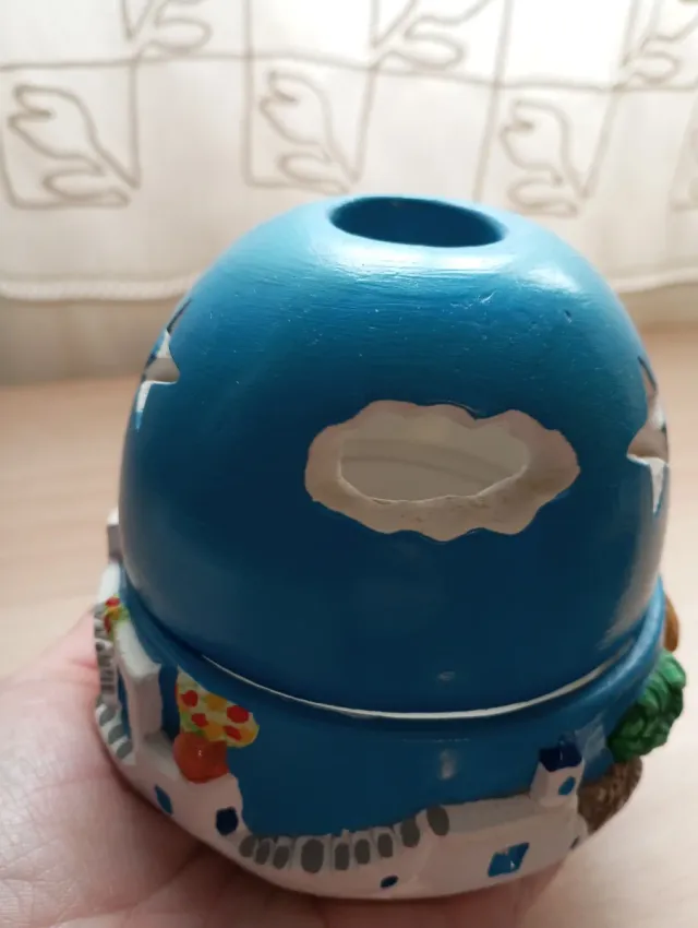 Portavelas Cerámica de Grecia