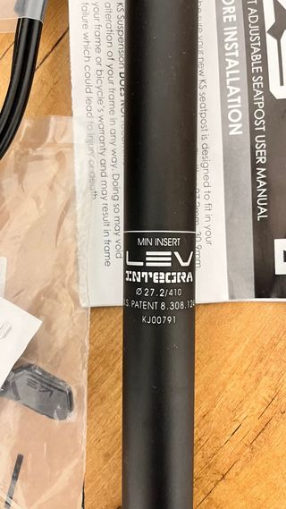 Tija telescópica Kind Shox LEV Integra 27.2mm