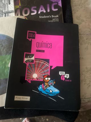 varios todos los libros de 4 de la eso
