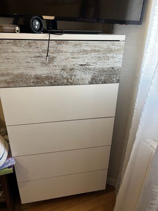 Cabecero con Mesitas y Cómoda