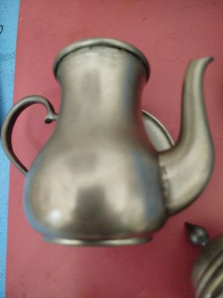 Caraffa e zuccheriera peltro.mistoArgente vintage