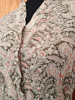 Vestido ligero estampado Massimo Dutti