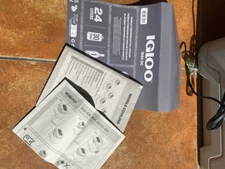Nevera eléctrica IGLOO IE24 DC 24L nueva 