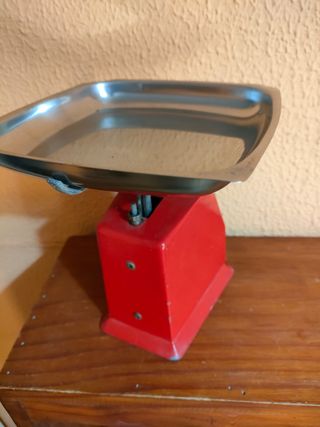 Balanza de cocina Bermar roja