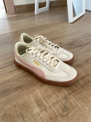 Sneakers Puma Club II beige/rosa taglia 36
